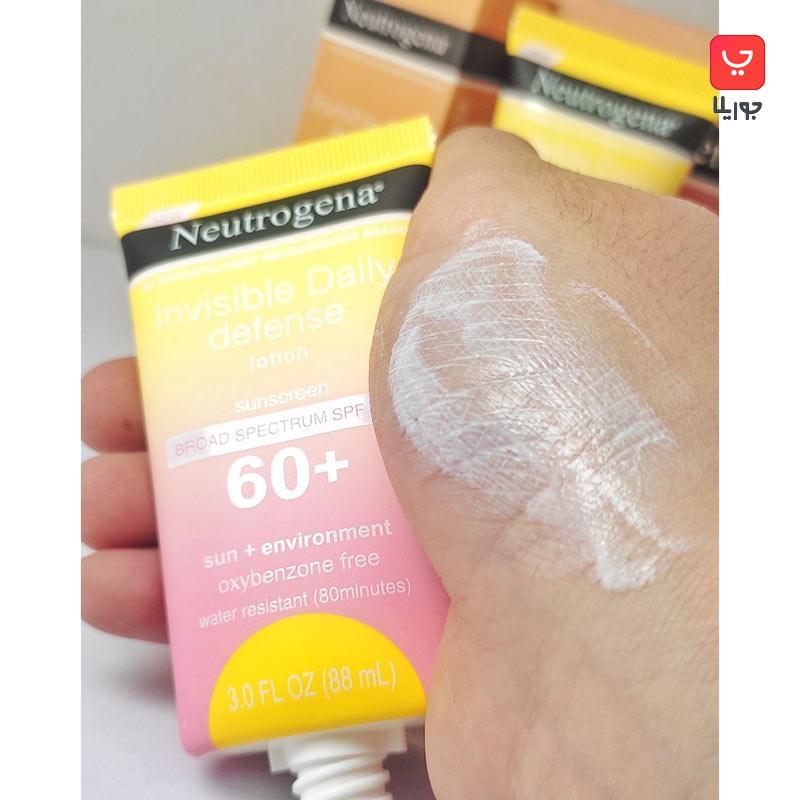 کرم ضدآفتاب بی رنگ نوتروژینا Neutrogena SPF60